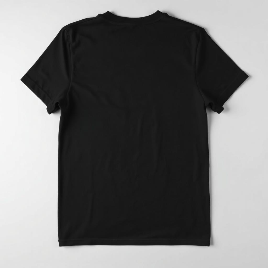 Camiseta preta Costas