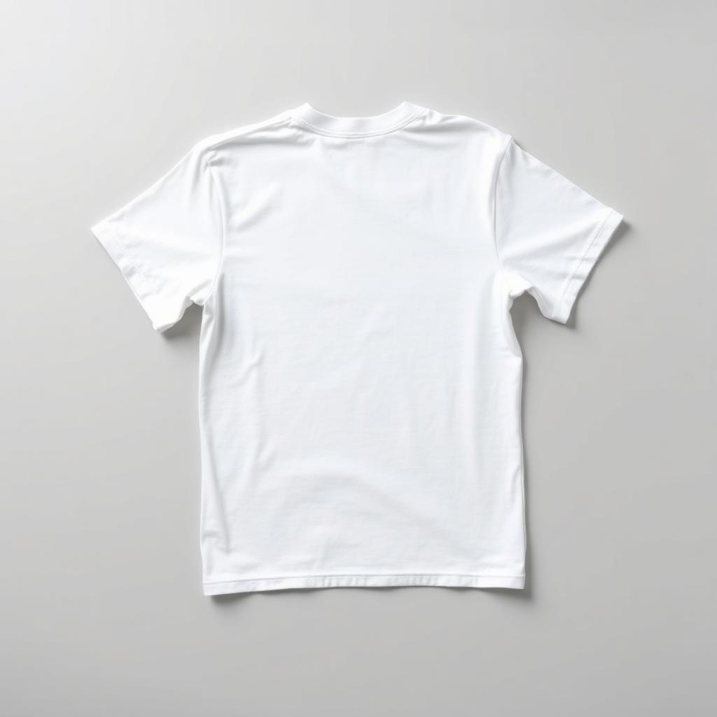Camiseta branca Costas